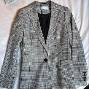 Reiss Glen Plaid Tailored Blazer